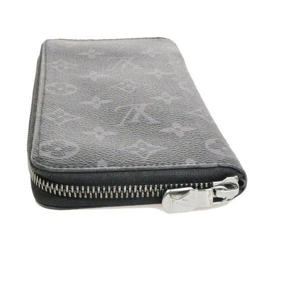 LOUIS VUITTON Zippy Wallet Vertical Monogram Eclipse Leather - Picture 11 of 13